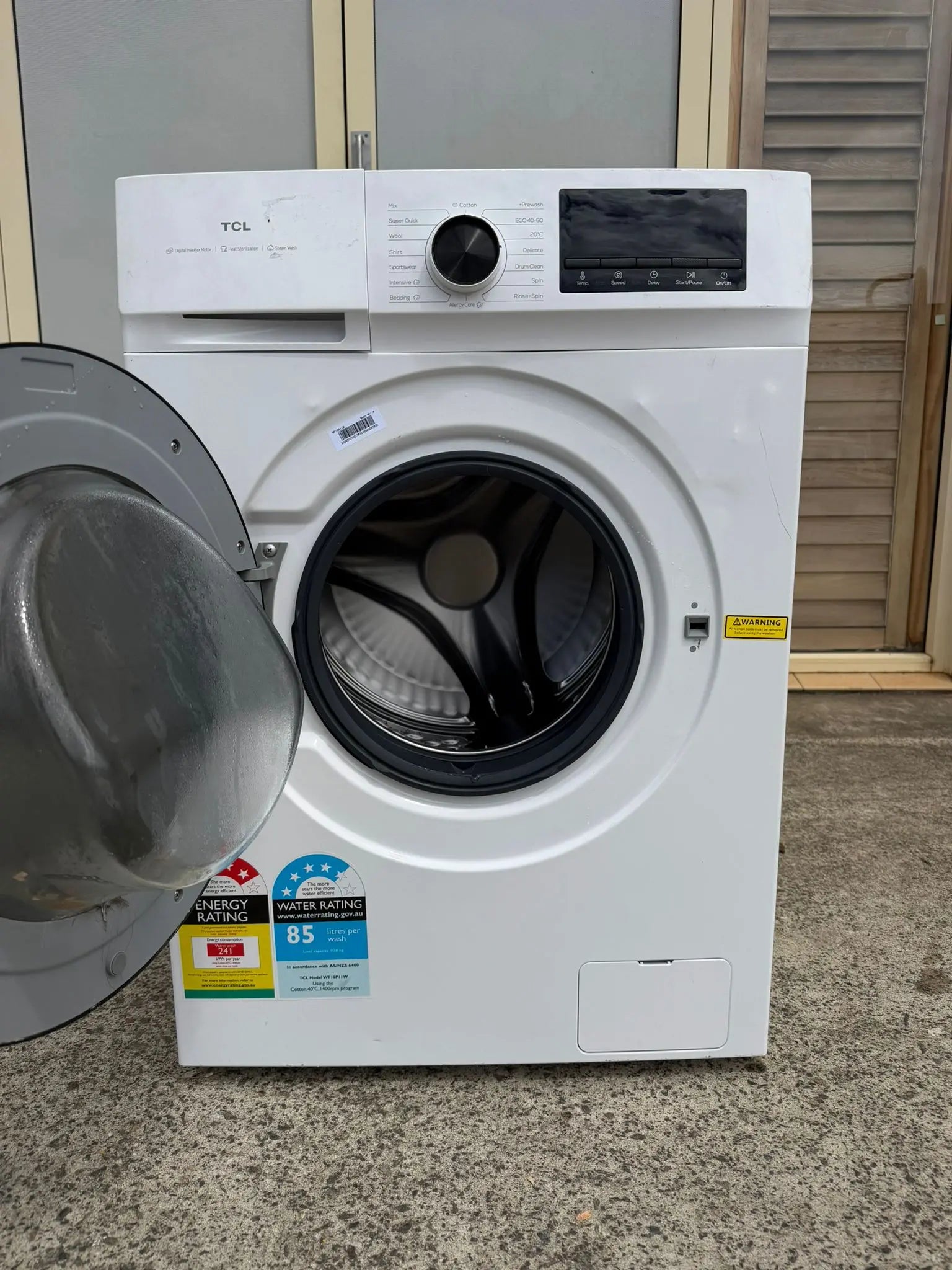 TCL 10kg Front Load Washer – Refurbished | BRISBANE