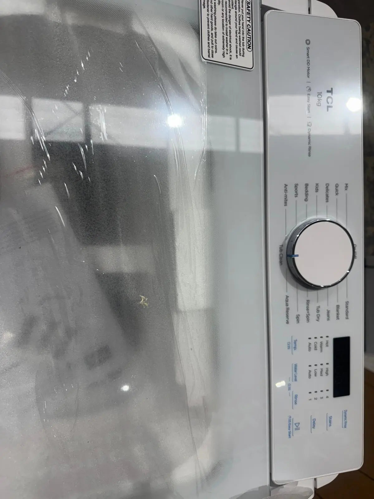 TCL 10kg Top Load Washing Machine – Factory Second | RESERVOIR