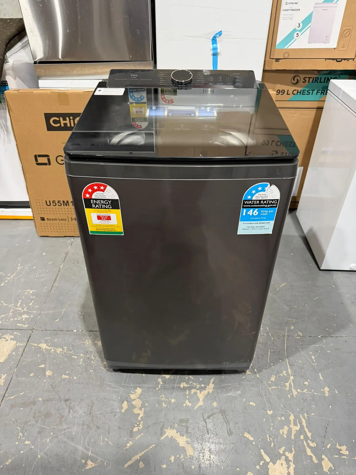 TCL 10kg Top Load Washing Machine – Refurbished | MELBOURNE