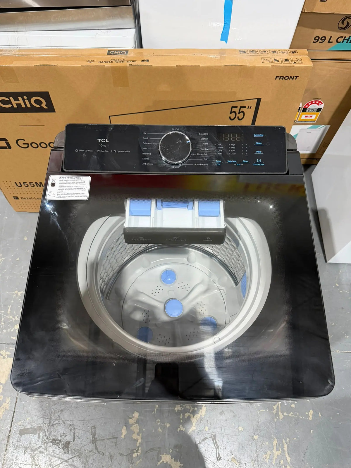 TCL 10kg Top Load Washing Machine – Refurbished | MELBOURNE