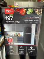 TCL 220L Top Mount Fridge – Factory Seconds | P220TMB | MELBOURNE