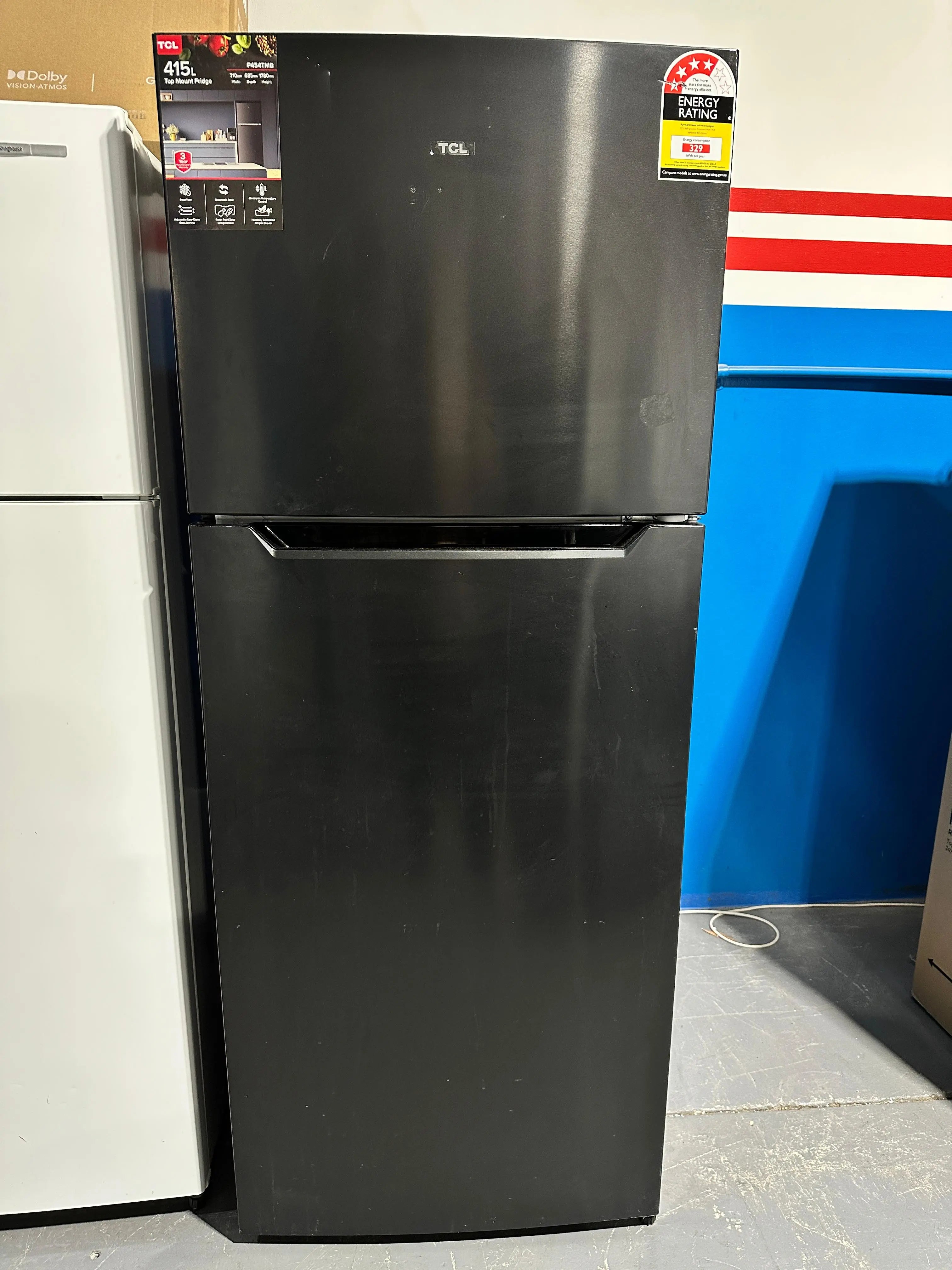 TCL 415L Top Mount Fridge Freezer – Refurbished | PERTH