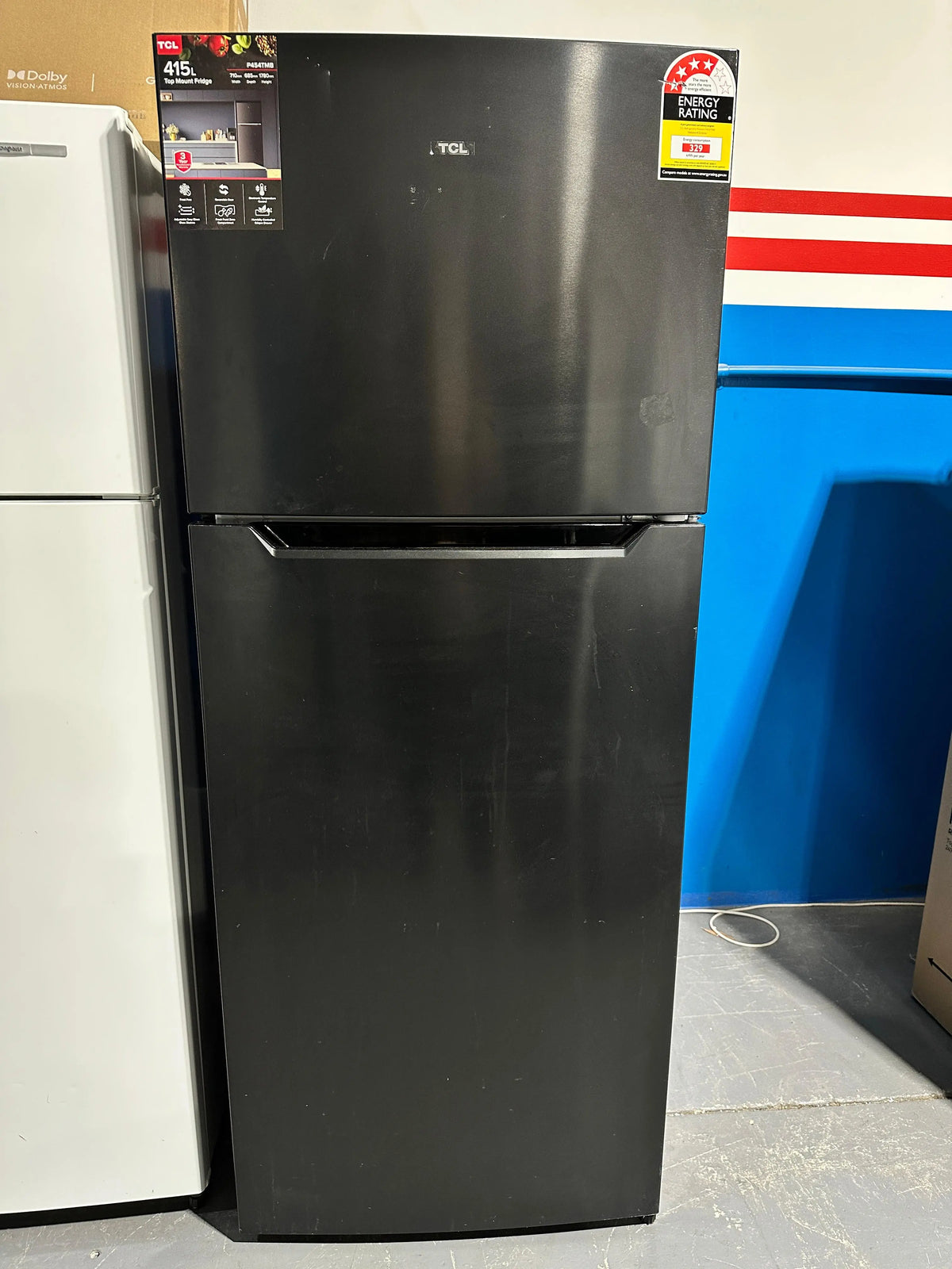 TCL 415L Top Mount Fridge Freezer – Refurbished | PERTH