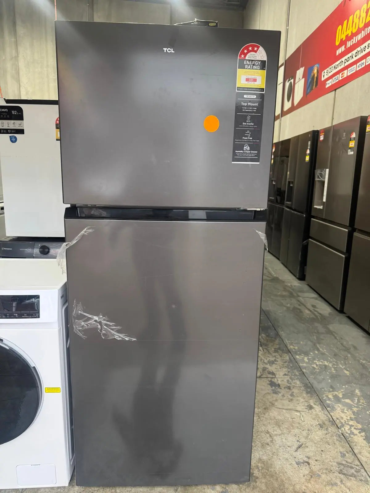 TCL 420L Top Mount Refrigerator – Factory Second | RESERVOIR
