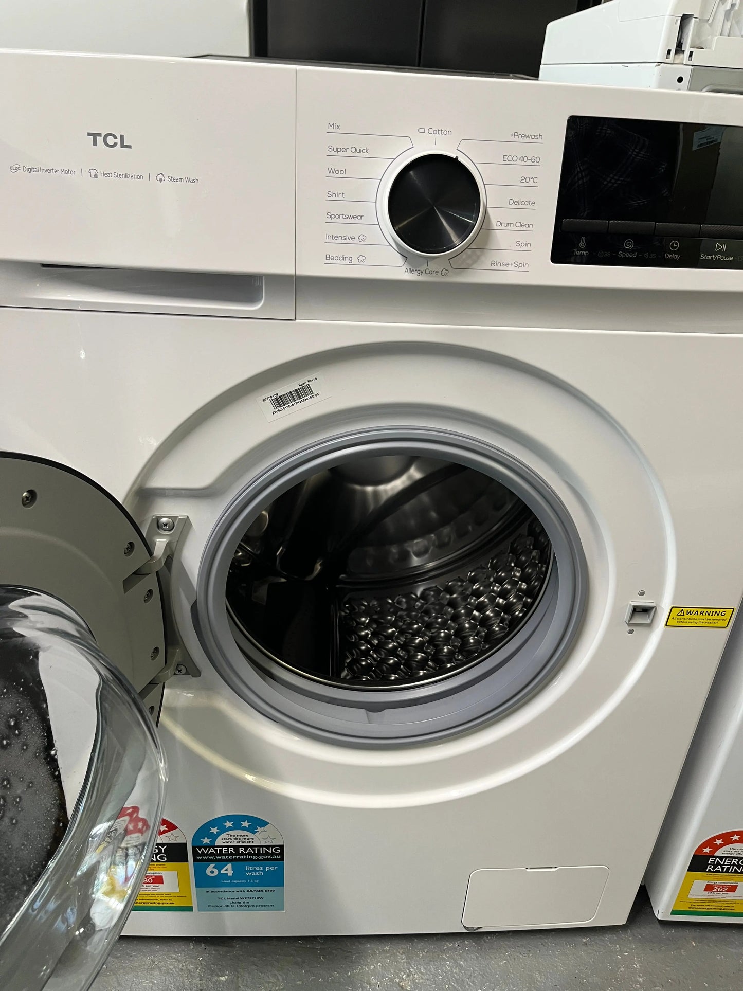 TCL 7.5 kgs washing machine | ALEXANDRIA