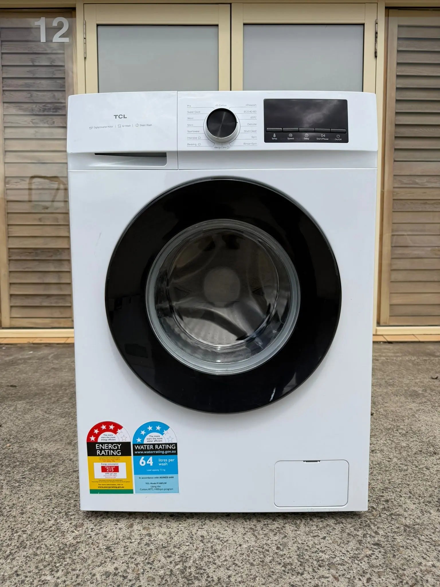 TCL 7.5kg Front Load Washer – Refurbished | BRISBANE