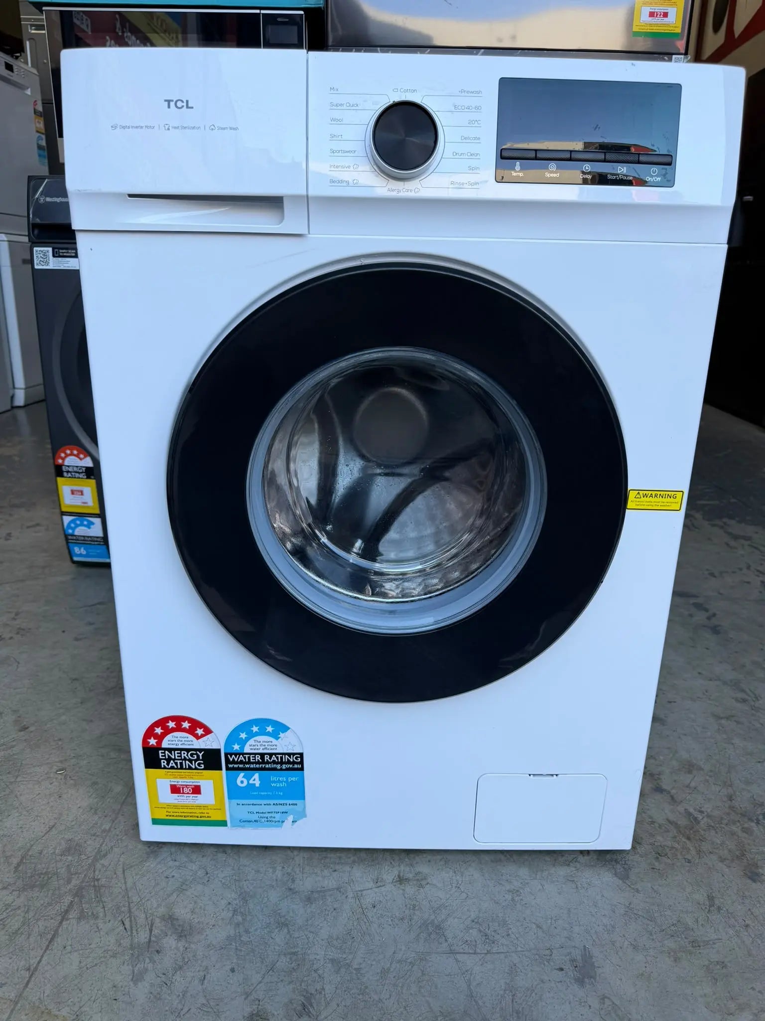 TCL 7.5kg Front Load Washing Machine – Refurbished | MELBOURNE