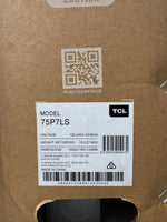 TCL 75" QLED 4K Smart TV – Carton Damaged | PERTH