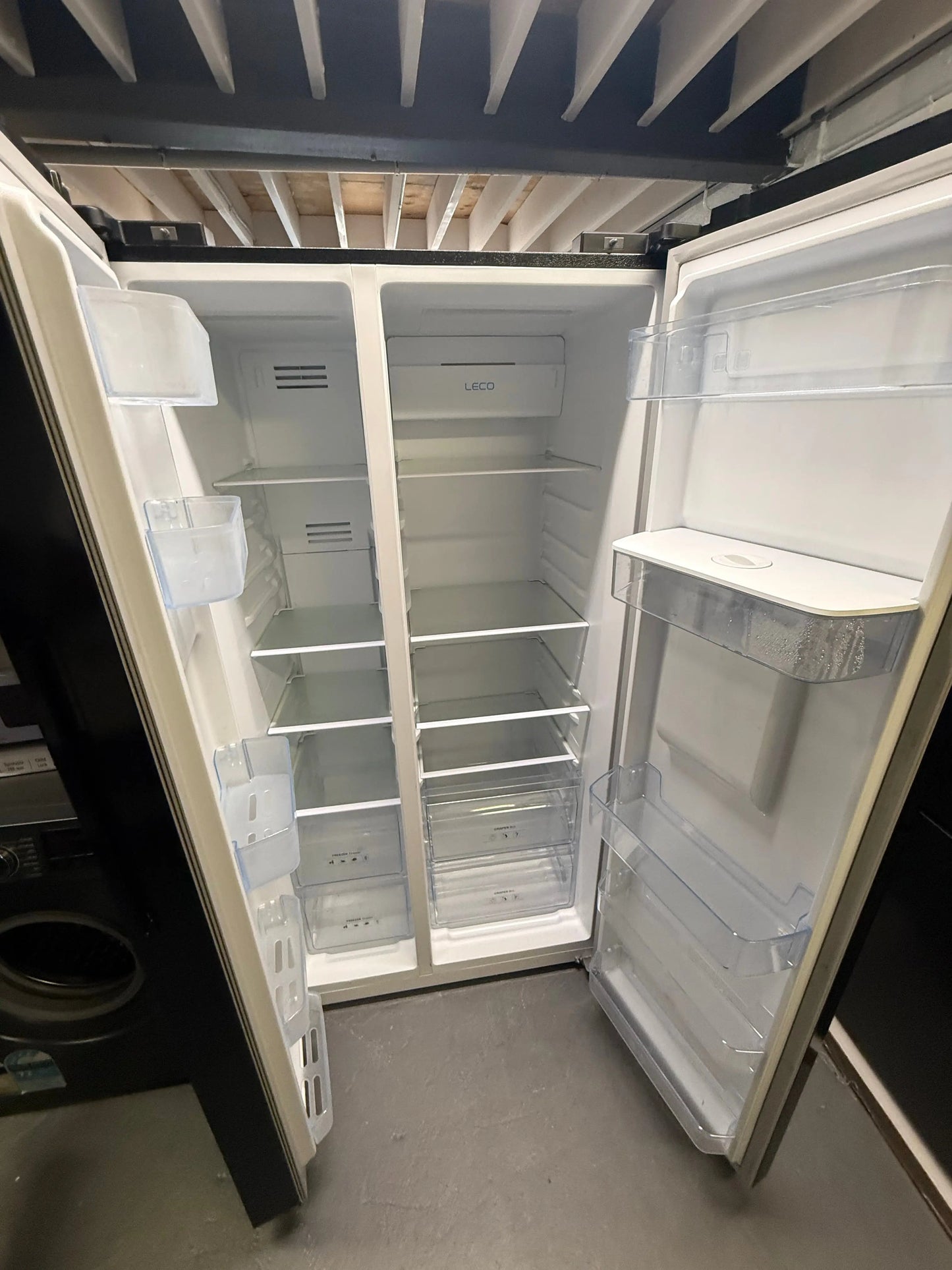 TCL 8.5 kgs washing machine Chiq 559L side by side door fridge freezer Falcon 55 inch Tv and free microwave | ALEXANDRIA