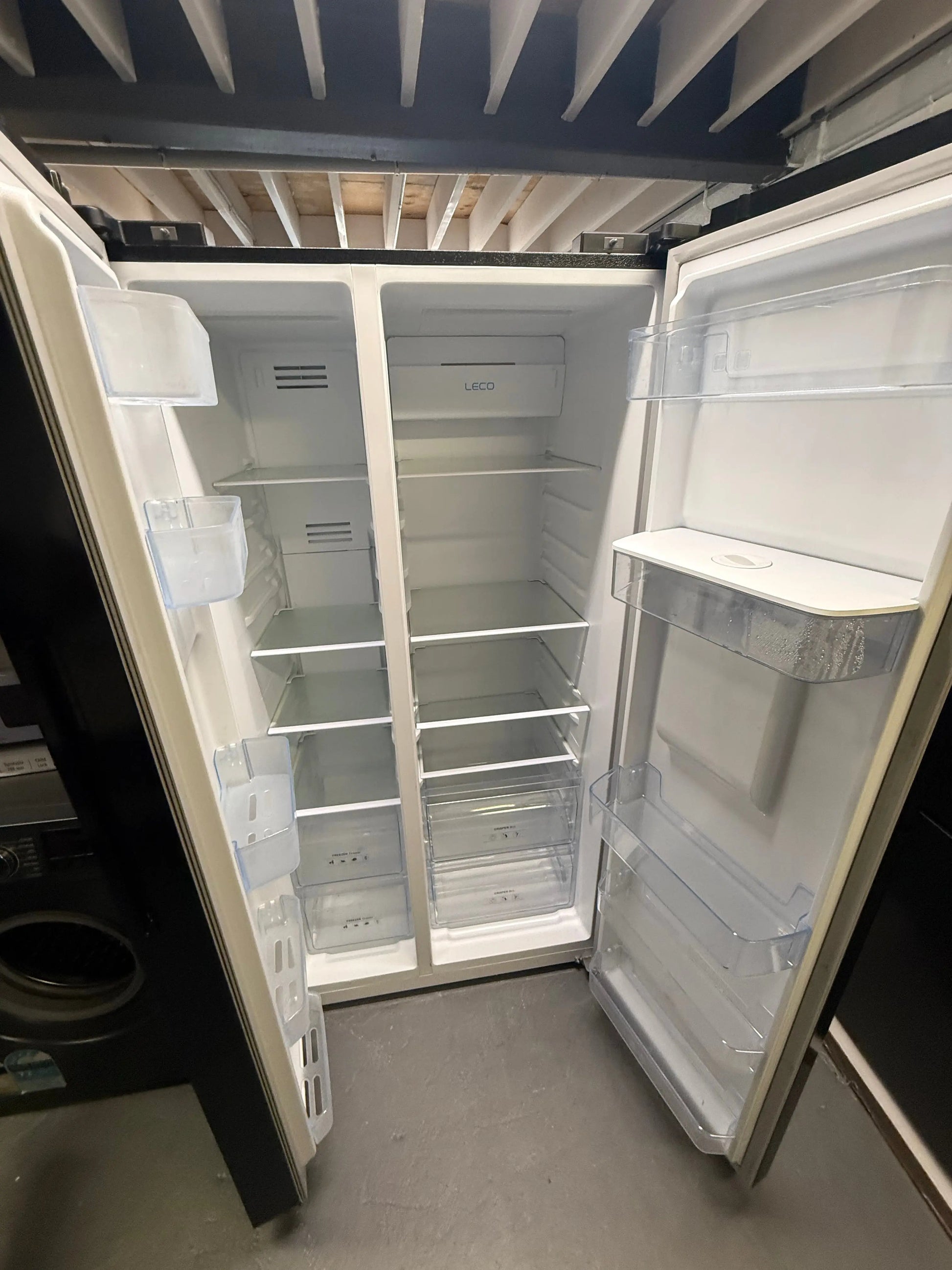 TCL 8.5 kgs washing machine Chiq 559L side by side door fridge freezer Falcon 55 inch Tv and free microwave | ALEXANDRIA