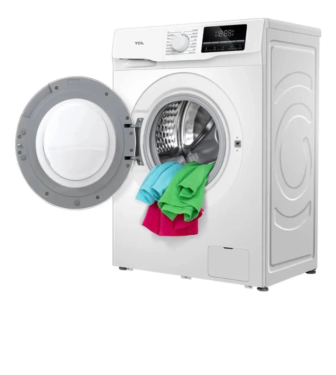 TCL 8.5kg Front Load Washer P619FLW | Lucky white goods