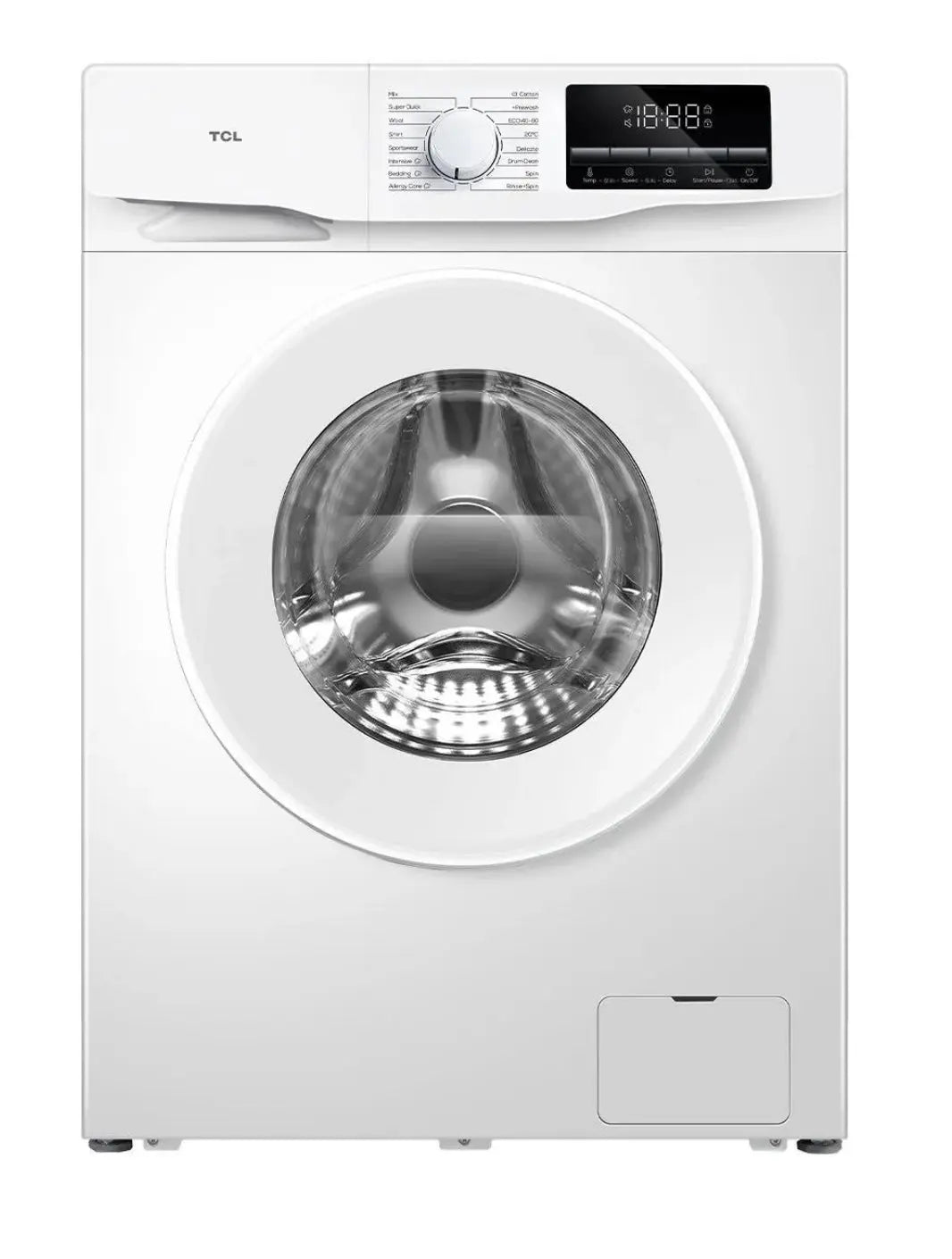 TCL 8.5kg Front Load Washer P619FLW | Lucky white goods