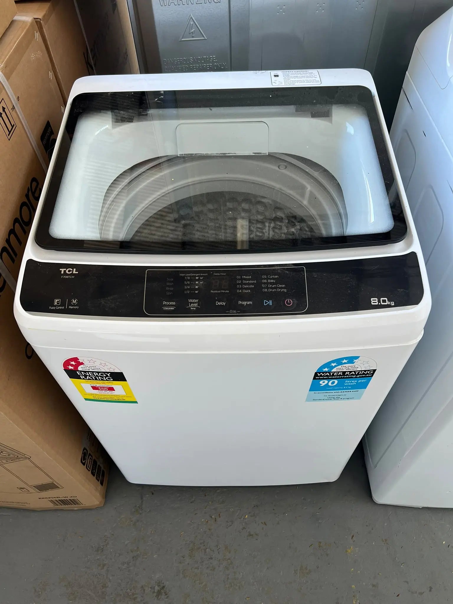 TCL 8kg Top Load Washer – Refurbished | ADELAIDE