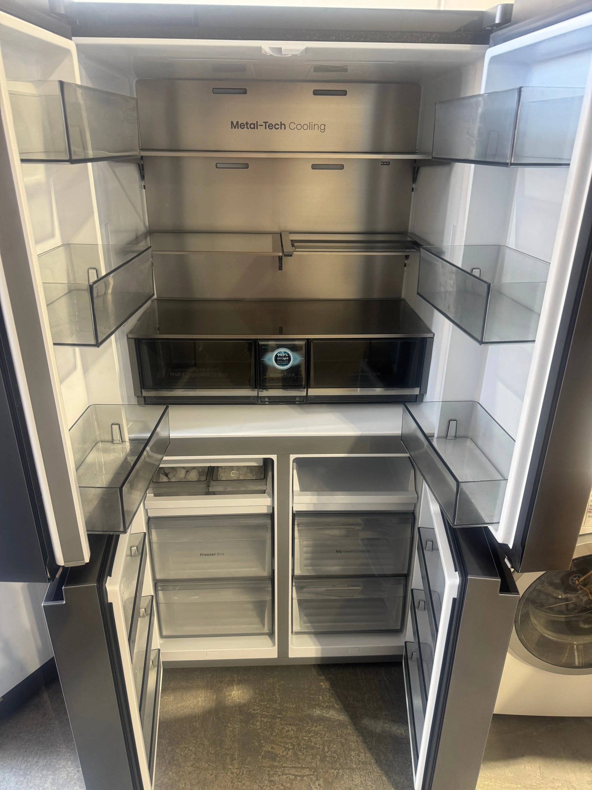 TCL 9kgs washing machine & Hisense 640L fridge freezer | PERTH