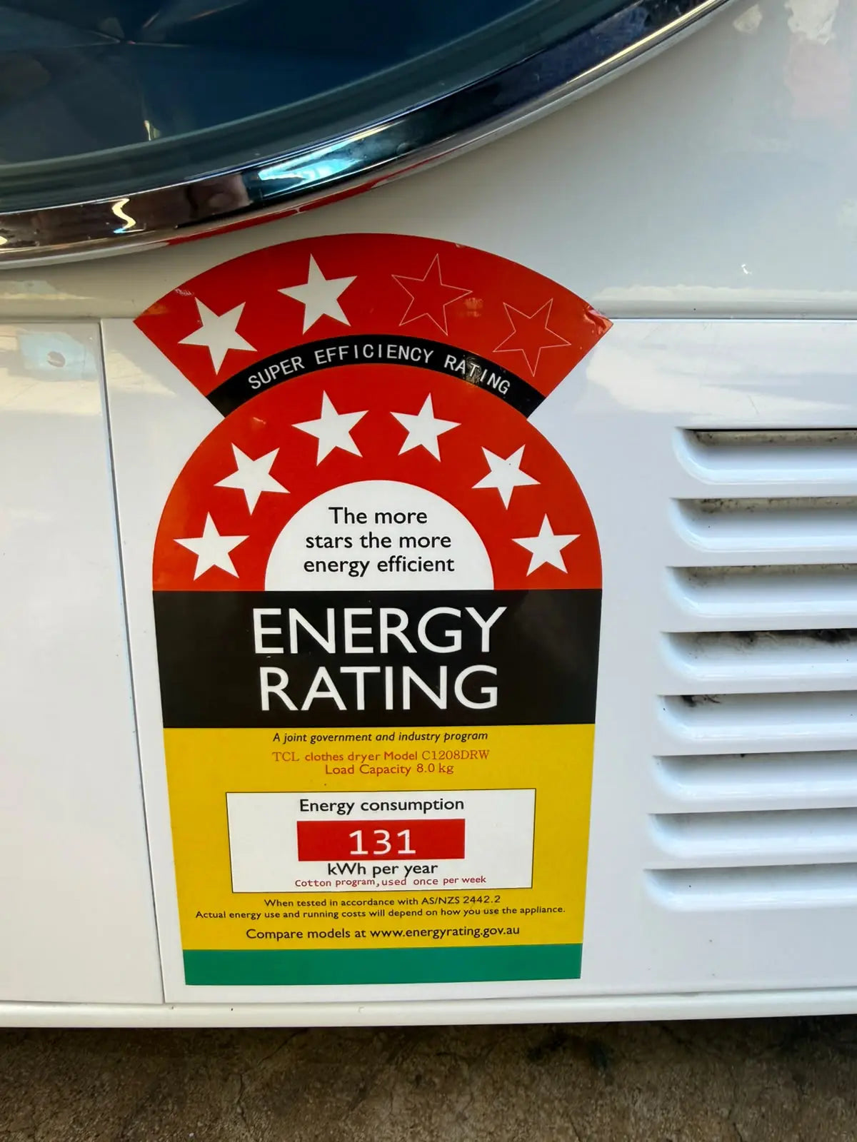 TCL C-Series 8kg Heat Pump Clothes Dryer – Refurbished | MELBOURNE