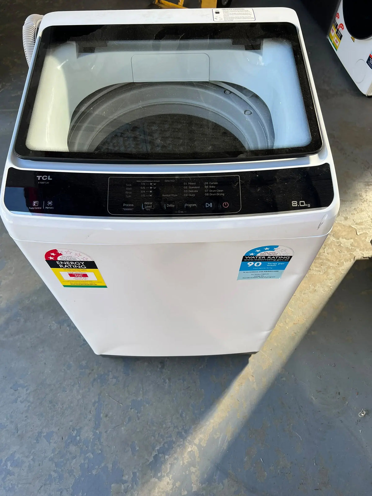 TCL F708TLW 8kg Top Load Washing Machine – Refurbished | ADELAIDE