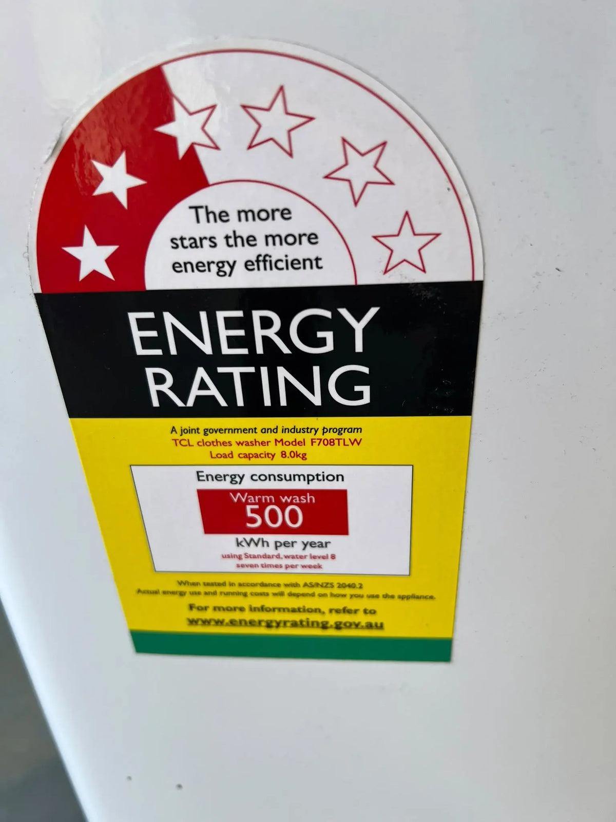 TCL F708TLW 8kg Top Load Washing Machine – Refurbished | ADELAIDE