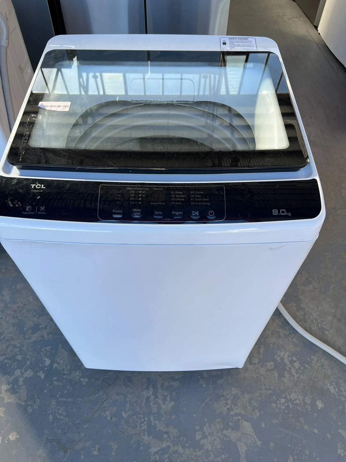TCL F709TLW 9kg Top Load Washing Machine – Refurbished | ADELAIDE