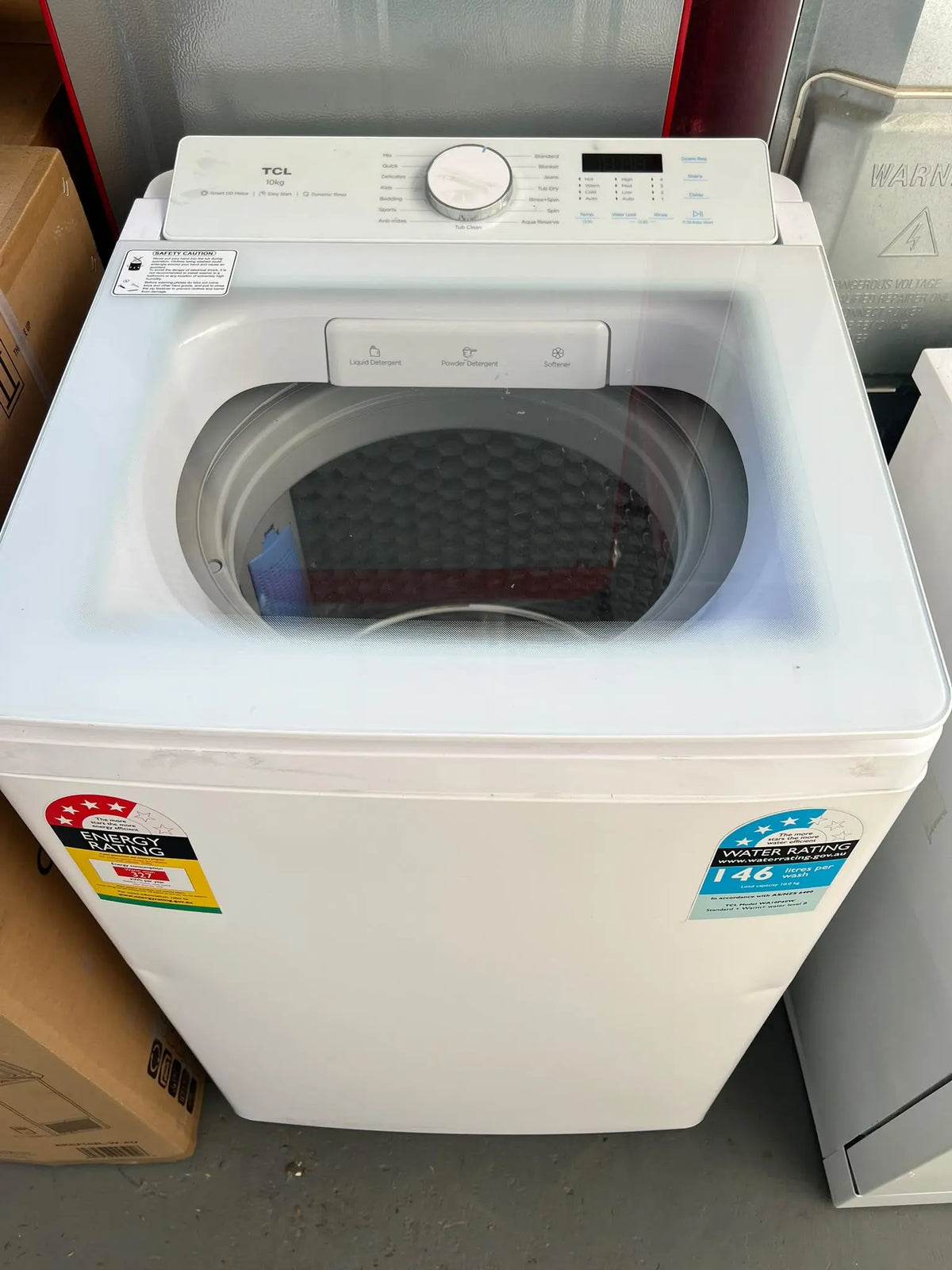 TCL WA10P60W 10kg P-Series Top Load Washing Machine – Near New | ADELAIDE