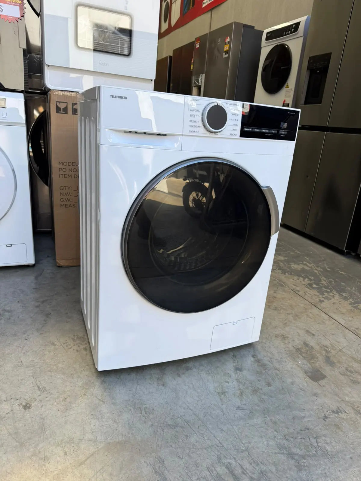Telefunken 8kg/5kg Front Load Washer Dryer Combo – Refurbished | MELBOURNE