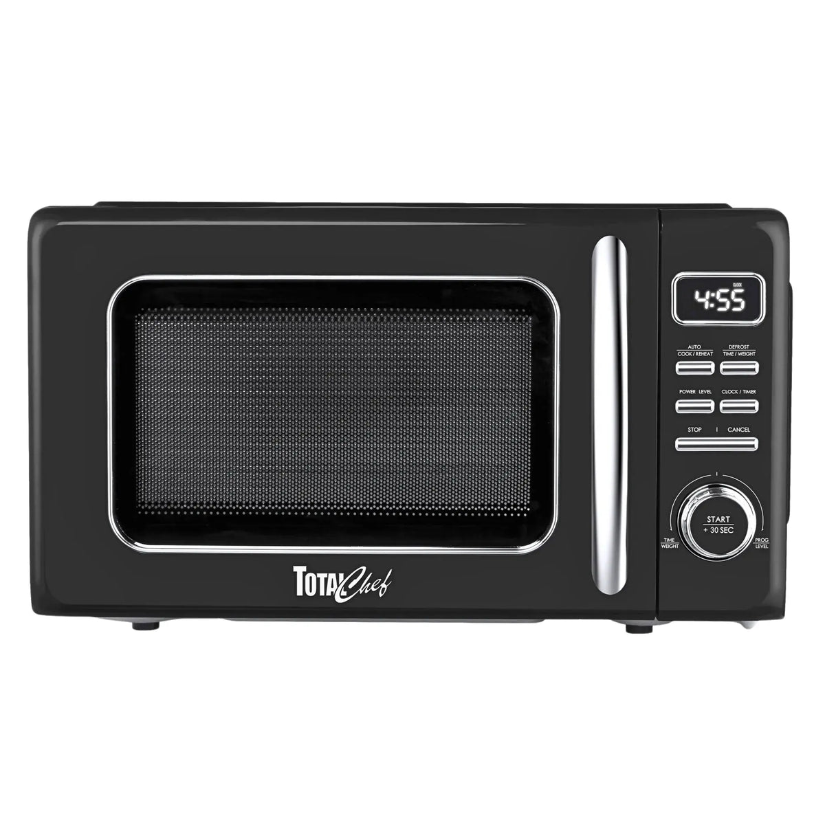 Total Chef 25L Retro Microwave Oven – Black – Brand New | SYDNEY