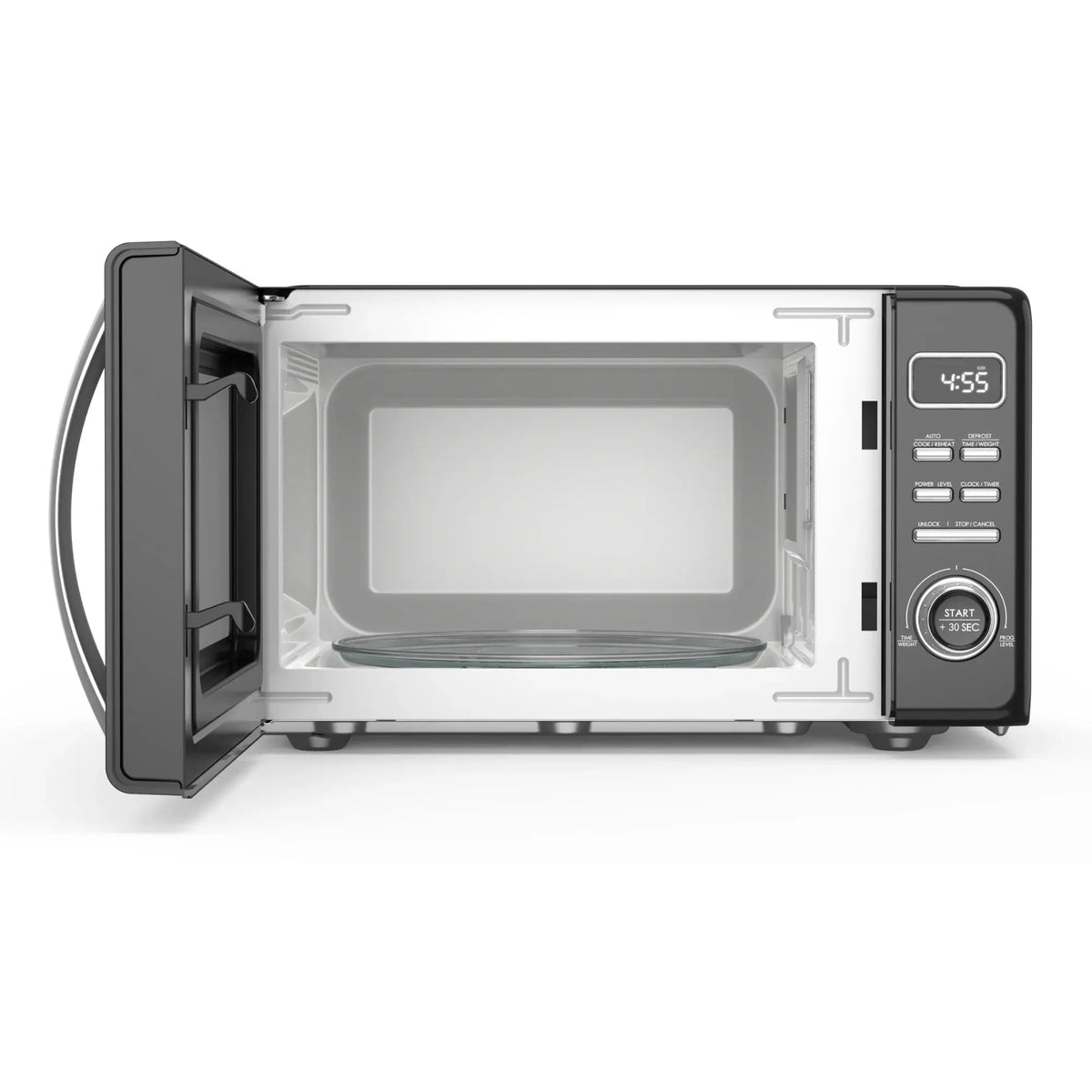 Total Chef 25L Retro Microwave Oven – Black – Brand New | SYDNEY