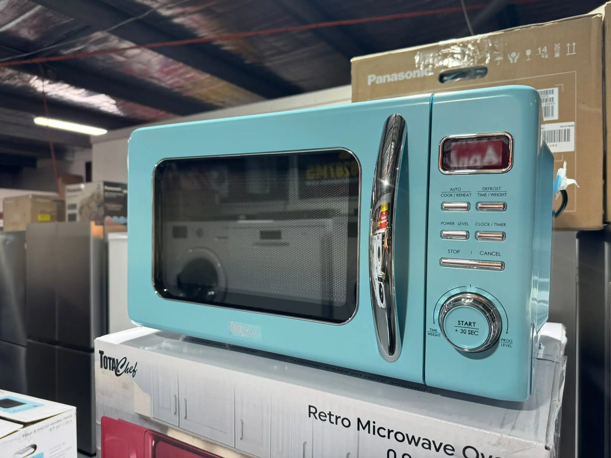 Total Chef 25L Retro Microwave Oven – Mint Blue finish – Brand New | SYDNEY