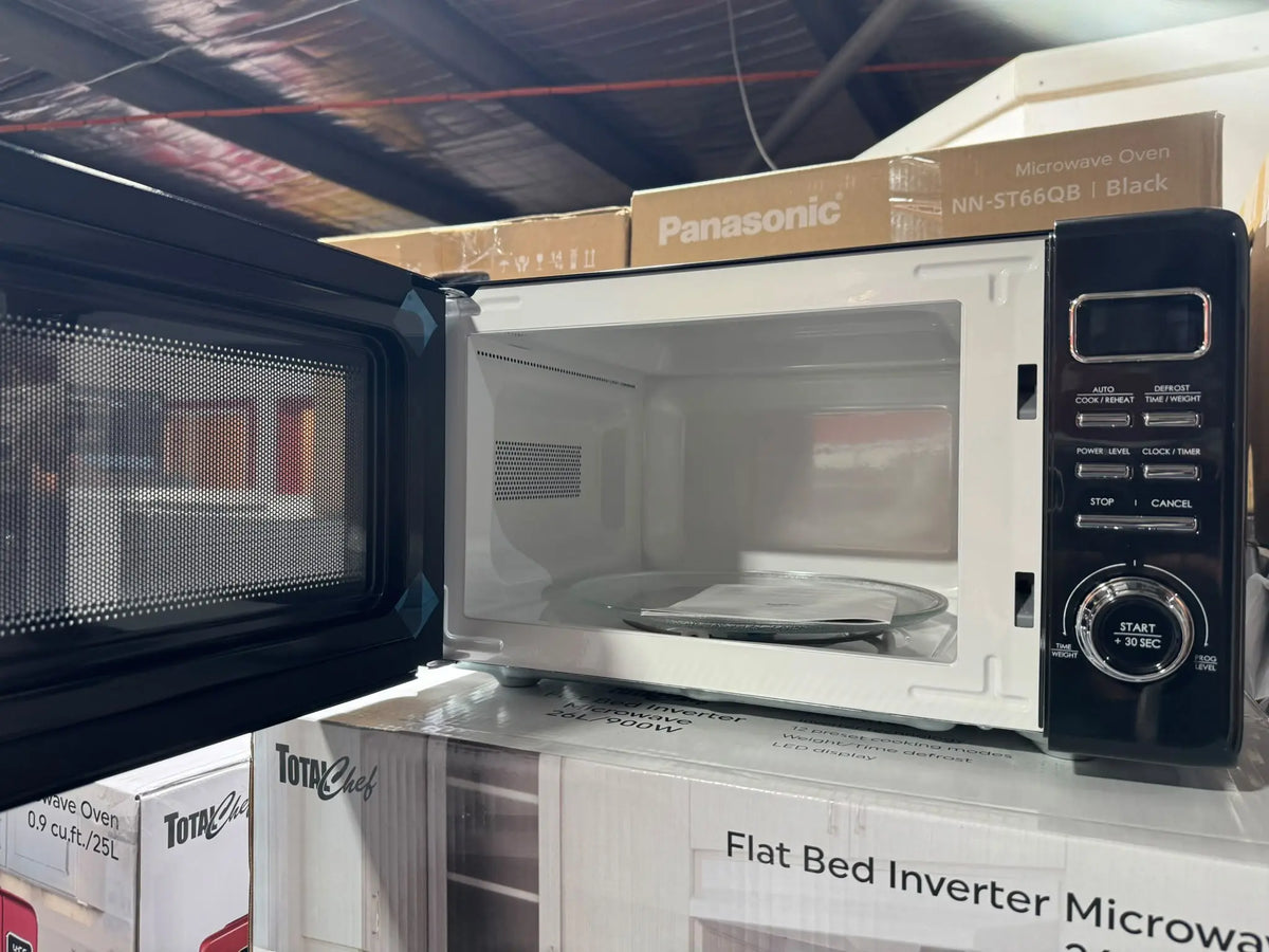 Total Chef Black 25L Retro Microwave Oven – Brand New | ALEXANDRIA