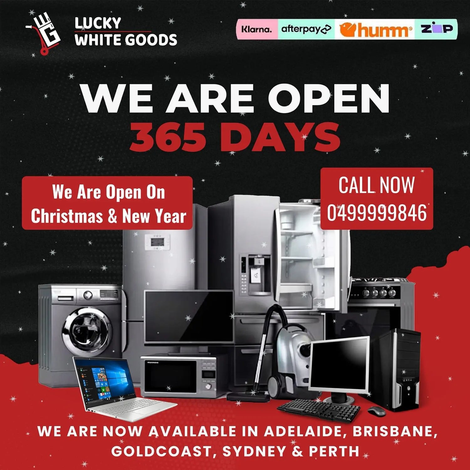 Factory Seconds & Refurbished Home Appliances in Brisbane & Gold Coast