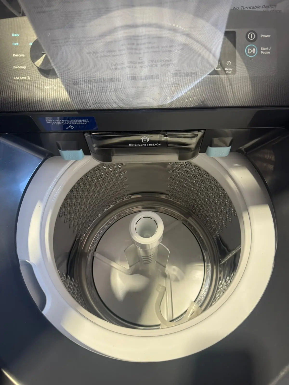 Westinghouse 10kg Dark Stainless Top Load Washing Machine – Factory Second | PERTH