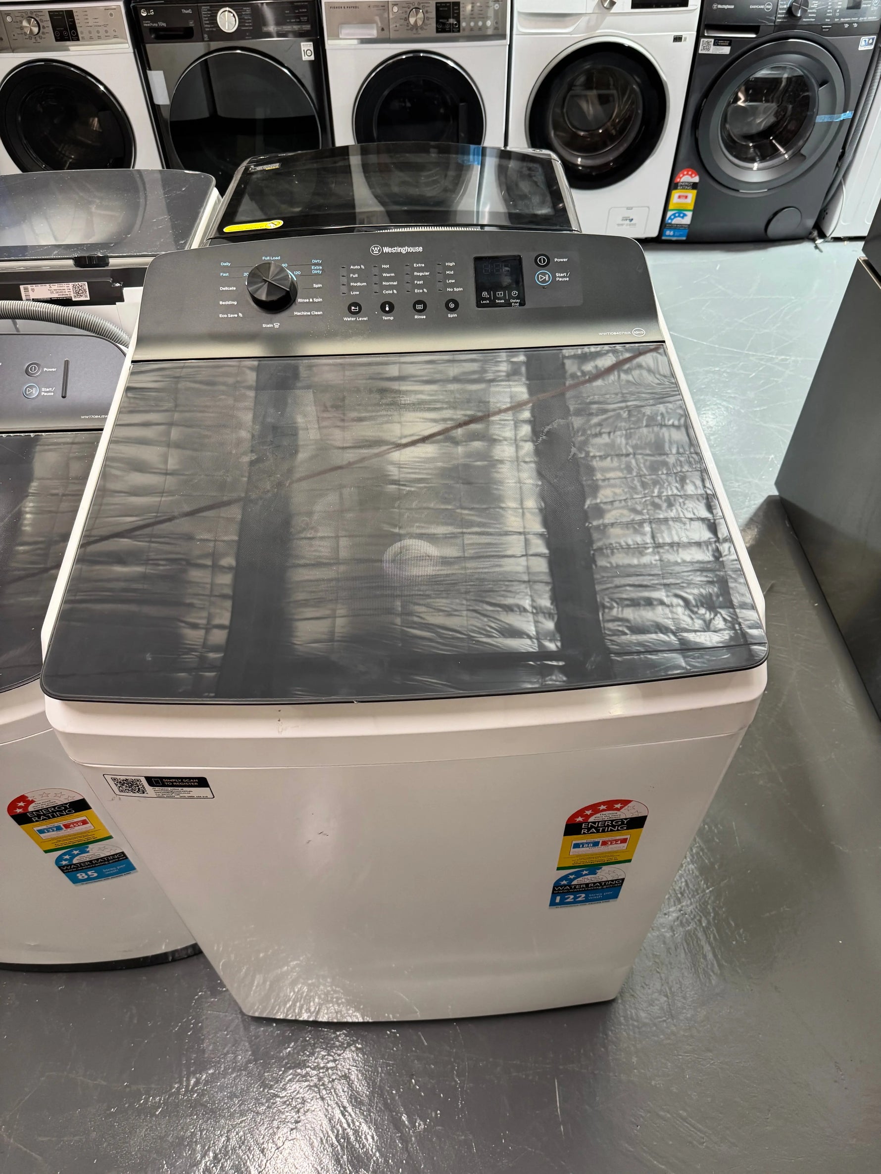 Westinghouse 10kg EasyCare 700 Top Load Washing Machine WWT1084C7WA | SYDNEY