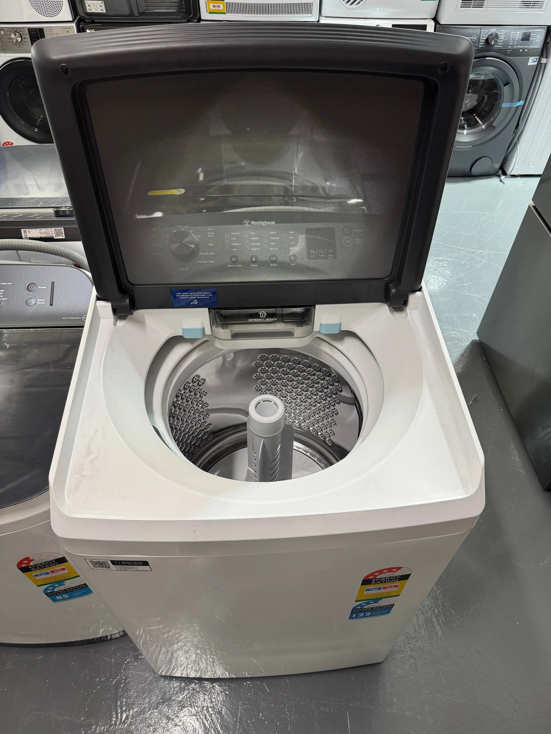 Westinghouse 10kg EasyCare 700 Top Load Washing Machine WWT1084C7WA | SYDNEY