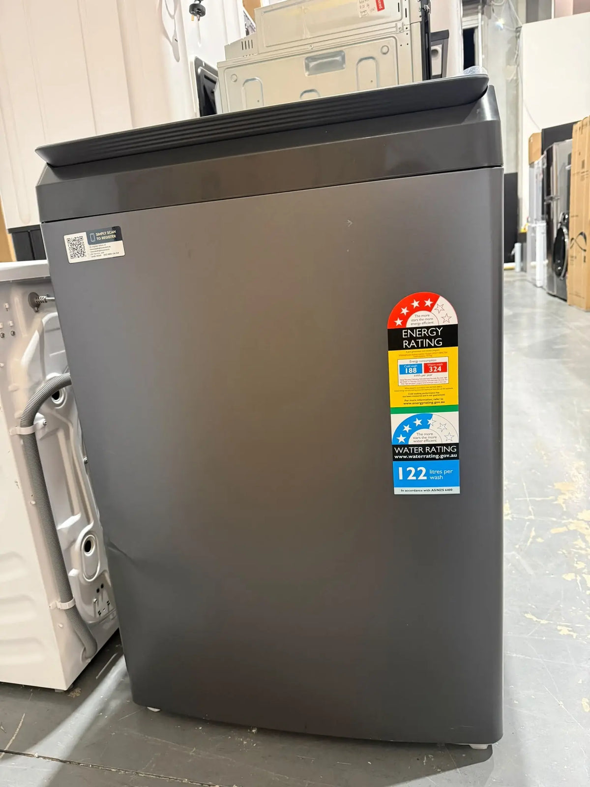 Westinghouse 10kg EasyCare Top Load Washer – Factory Second | MELBOURNE
