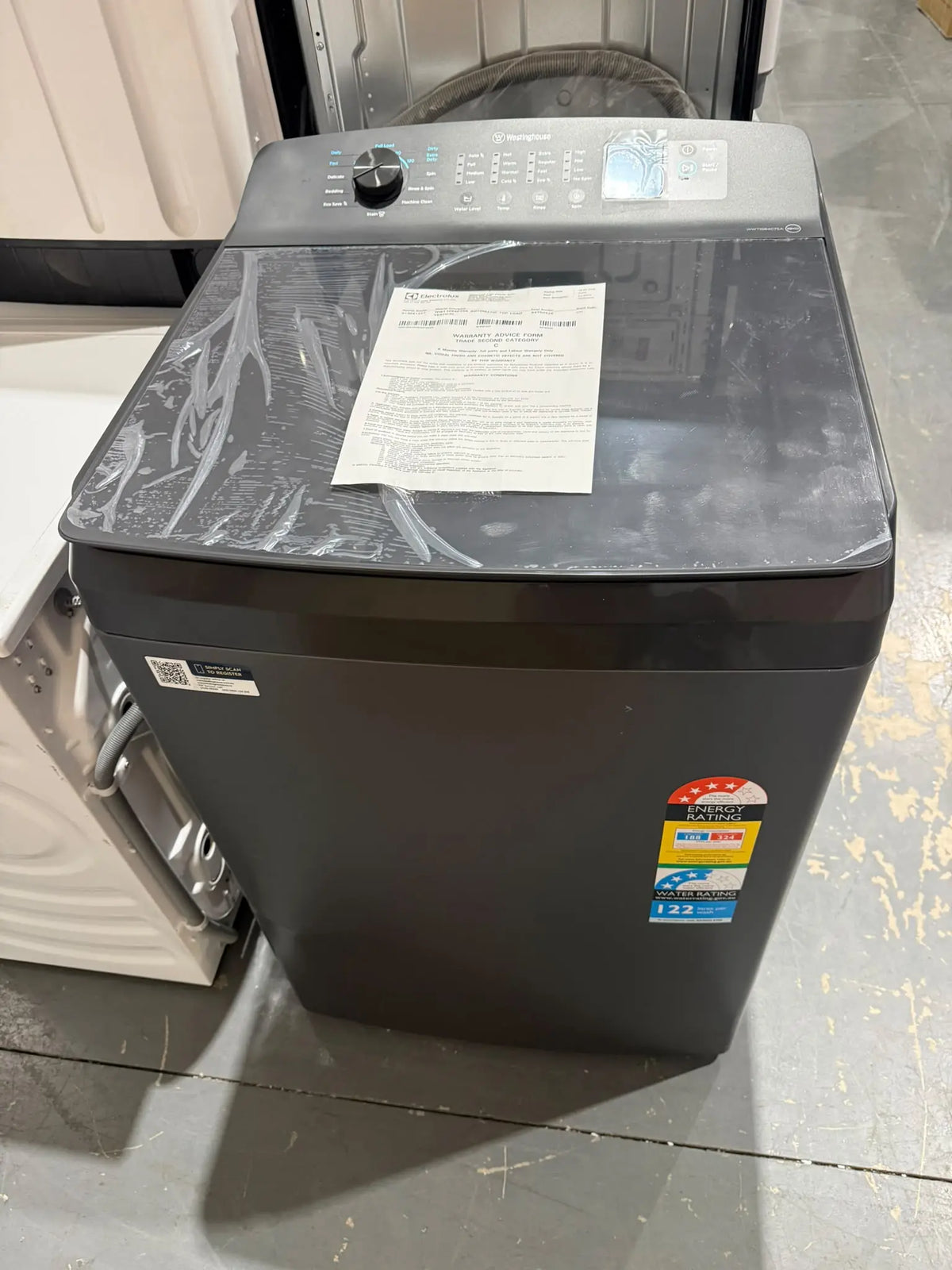Westinghouse 10kg EasyCare Top Load Washer – Factory Second | MELBOURNE