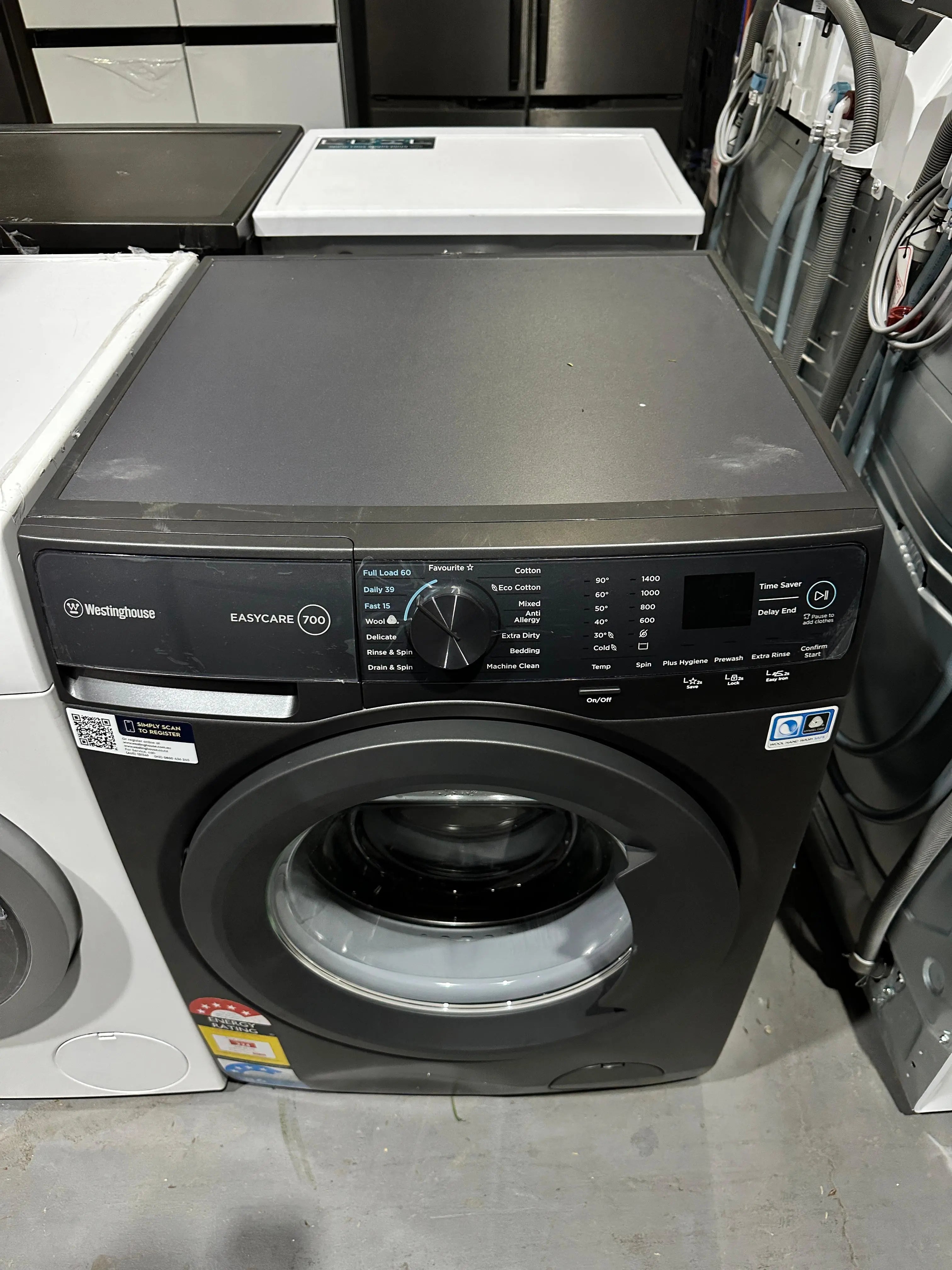 Westinghouse 10kg Front Load Washing Machine – Factory Second | ADELAIDE