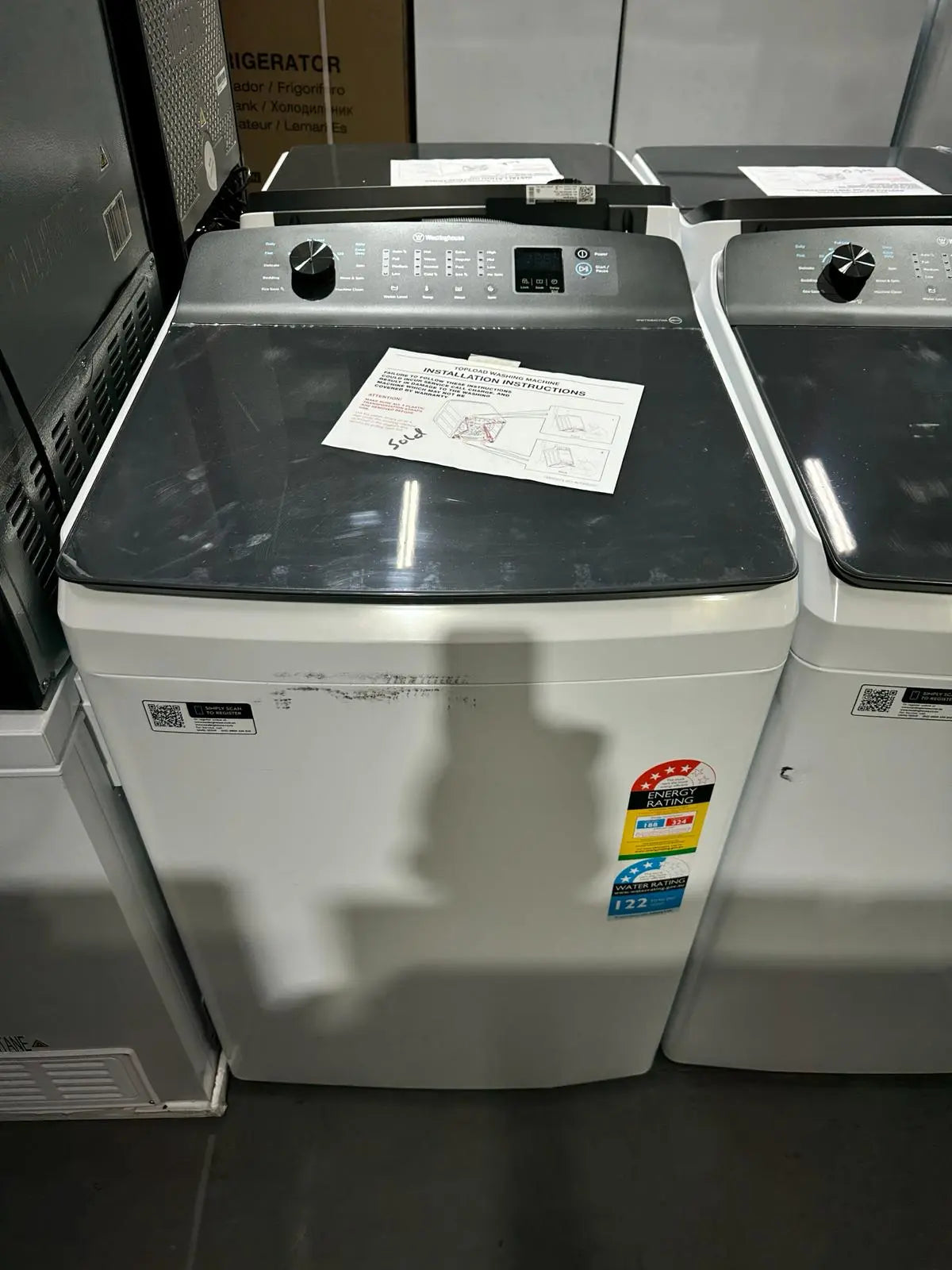 Westinghouse 10kg Top Load Washing Machine – Factory Seconds | ADELAIDE