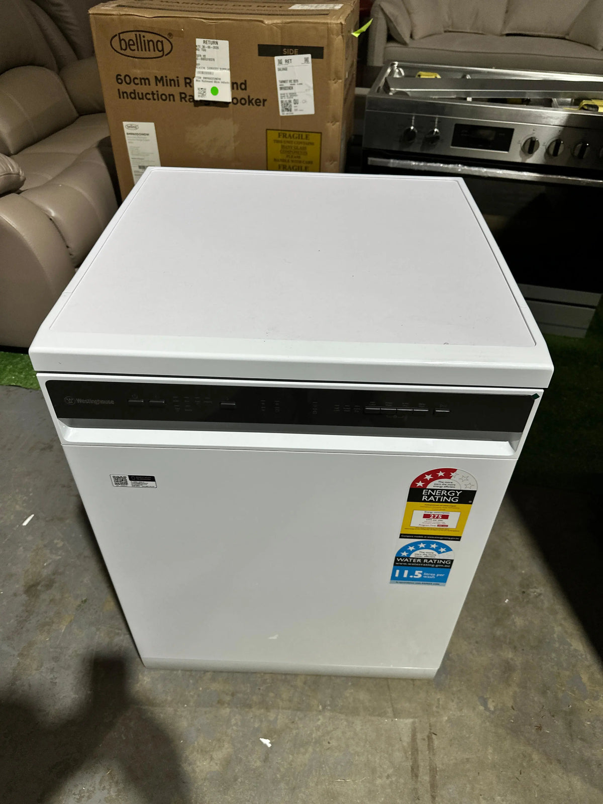 Westinghouse 14 Place Freestanding Dishwasher – Factory Second | ADELAIDE