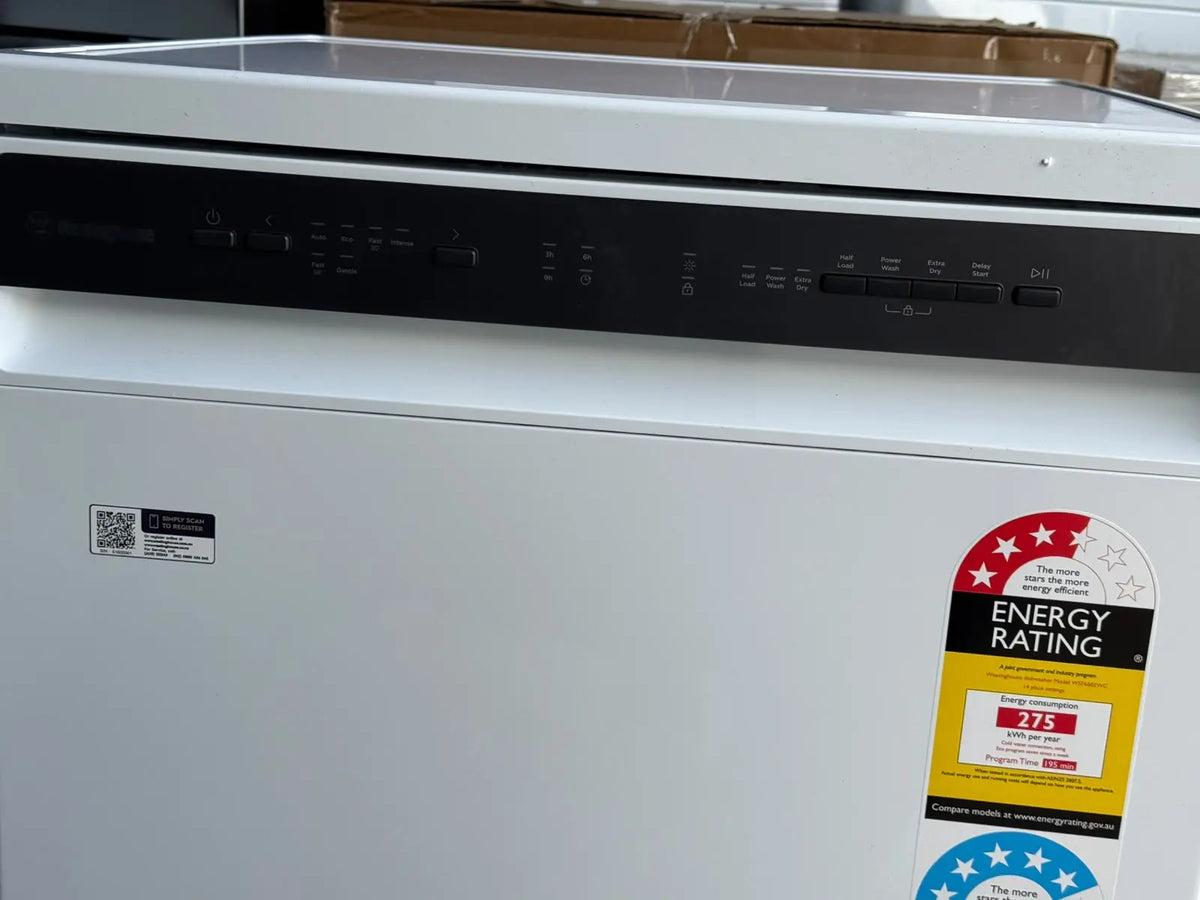 Westinghouse 14 Place Freestanding Dishwasher – Factory Second | MELBOURNE
