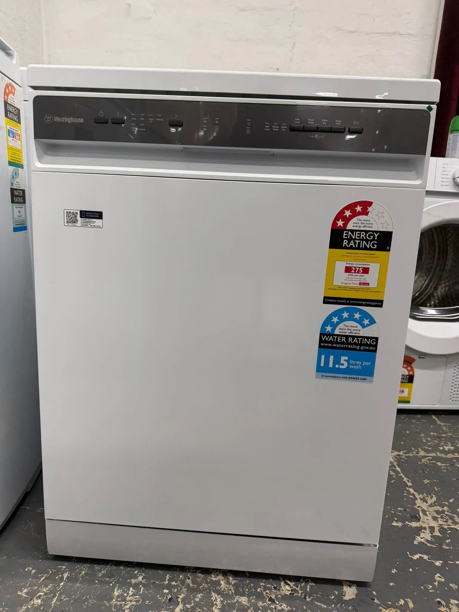 Westinghouse 14 Place Setting Freestanding Dishwasher – Factory Second | RESERVOIR