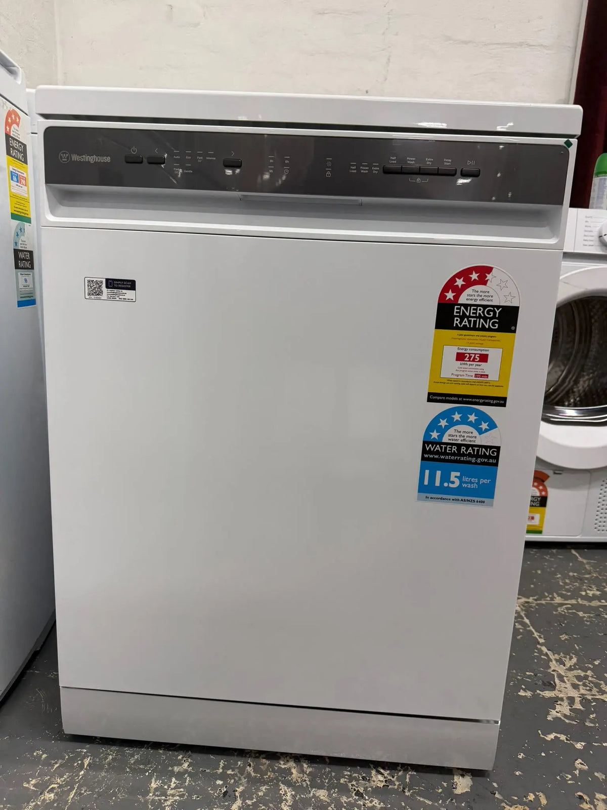 Westinghouse 14 Place Setting Freestanding Dishwasher – Factory Second | RESERVOIR