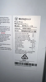 Westinghouse 236L Frost-Free Refrigerator-Freezer - Refurbished | SYDNEY