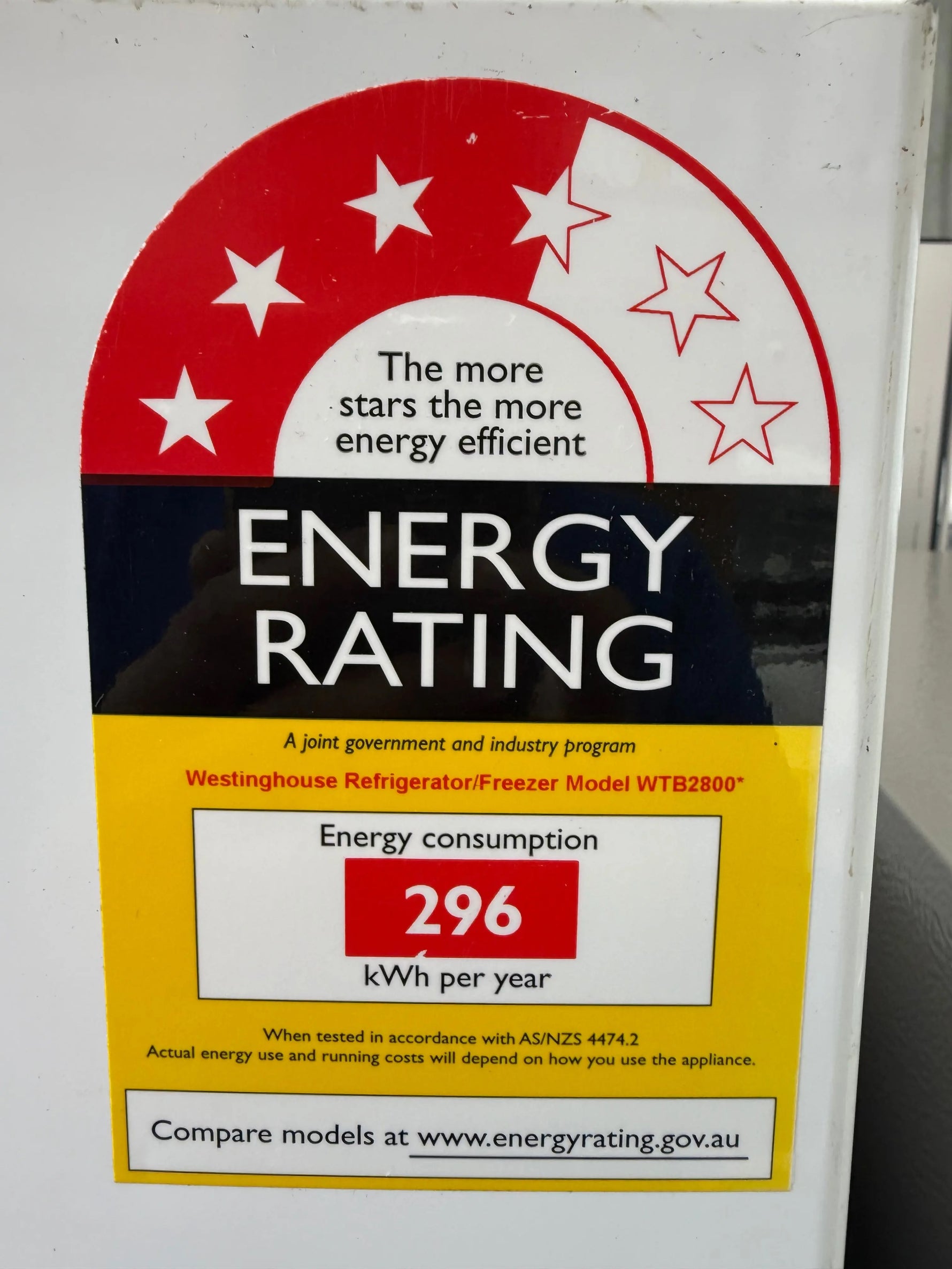 Westinghouse 280L Top Mount Fridge – Refurbished | WTB2800 | MELBOURNE