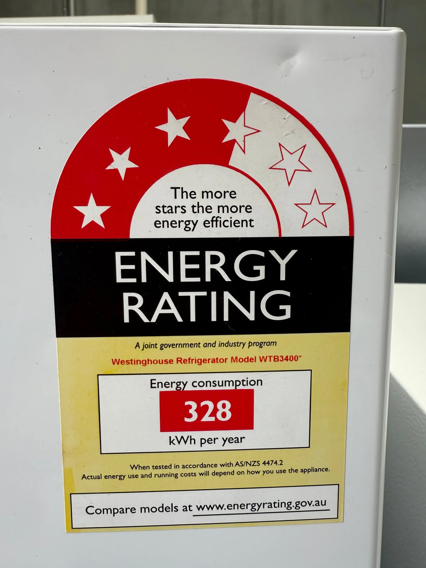 Westinghouse 340L Top Mount Fridge – Refurbished | WTB3400 | MELBOURNE