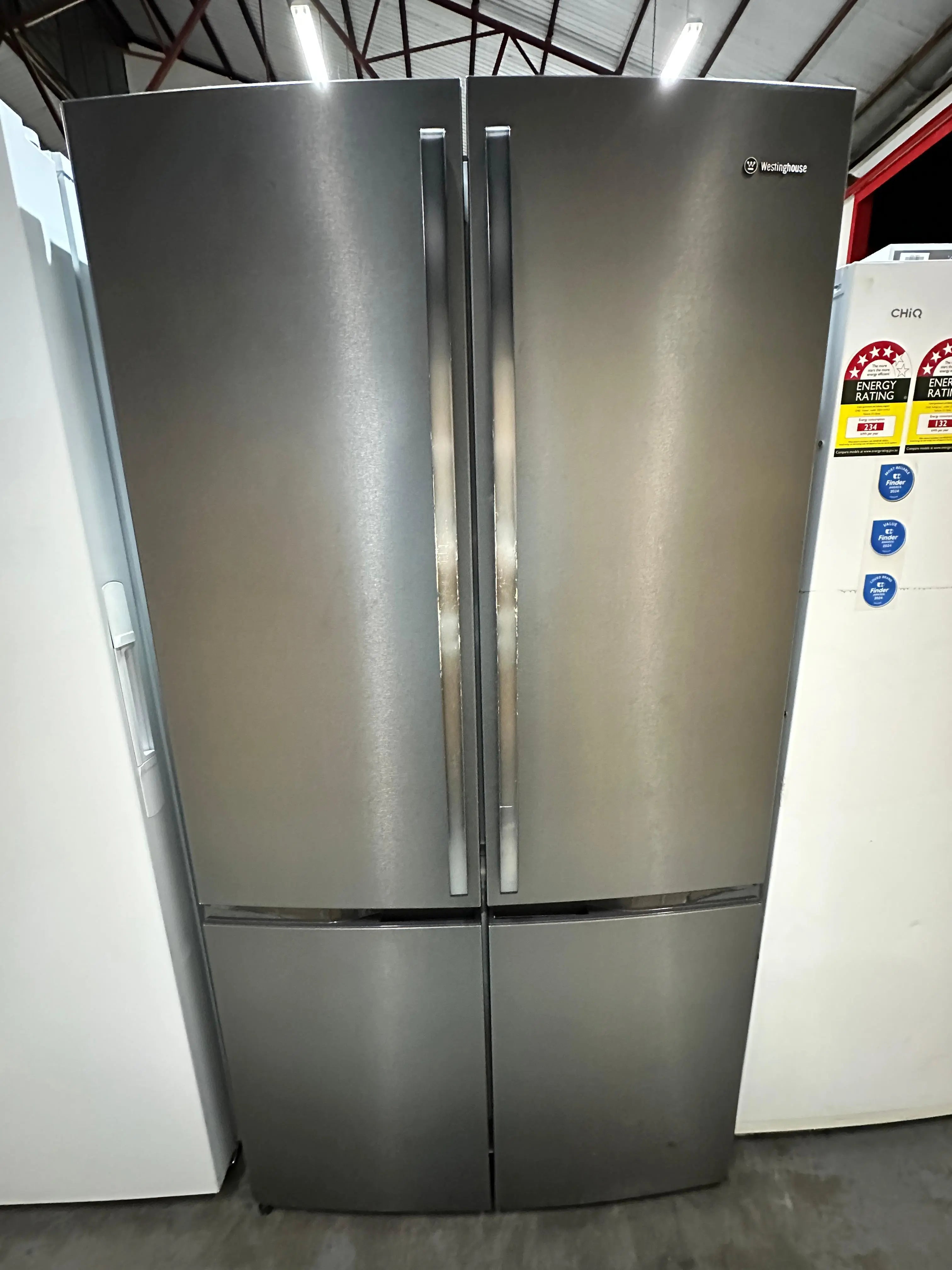 Westinghouse 541L Quad Door Fridge Freezer – Refurbished | ADELAIDE