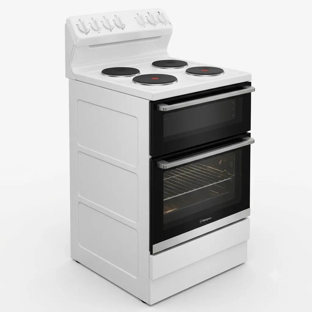 Westinghouse 54cm Freestanding Electric Oven & Solid Cooktop – Factory Second | ADELAIDE