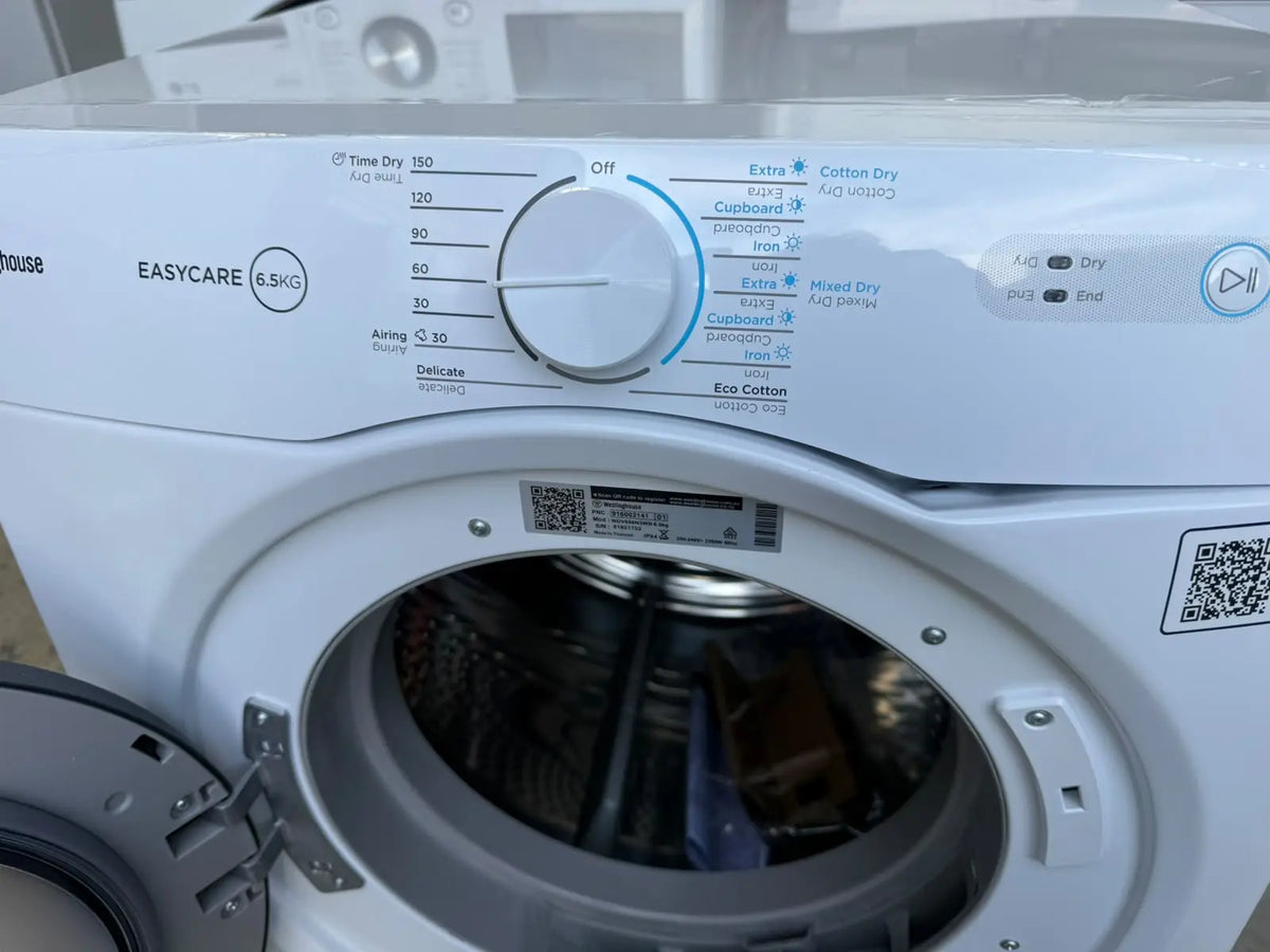 Westinghouse 6.5kg Vented Clothes Dryer – Factory Second | MELBOURNE