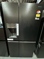Westinghouse 609L Quad Door Fridge Freezer with Plumbed Ice & Water (Factory Seconds)