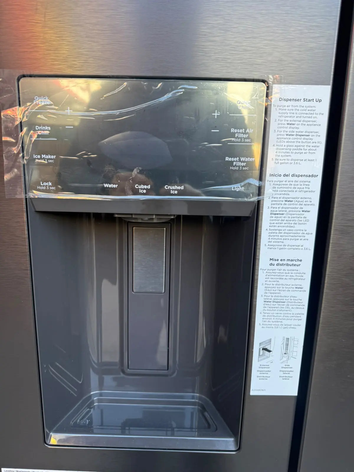 Westinghouse 609L Quad Door Refrigerator – Factory Second | MELBOURNE