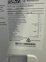 Westinghouse 617L Side-by-Side Fridge – Factory Seconds | WQE6170BB | Lucky white goods