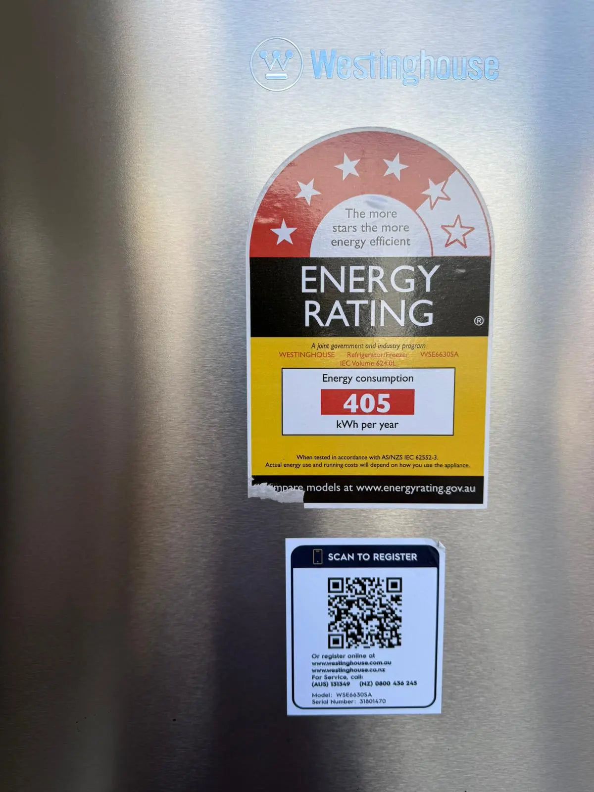 Westinghouse 624L Side-by-Side Fridge + LG 14kg Front Load Washer Combo – Refurbished | MELBOURNE